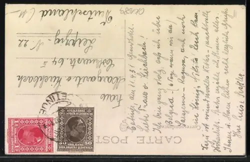 AK Cettigné, Vue sur la partie de l`est