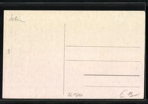 AK Ruma, Hauptgasse mit Karren