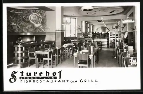 AK Stockholm, Fiskrestaurant och Grill Sturehof, Stureplan 6