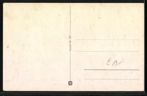 AK Herr grüsst gefesselte Frauen, Neujahrsgruss