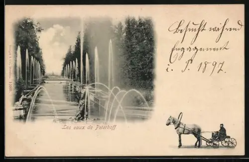 AK Peterhoff, Les eaux de Peterhoff