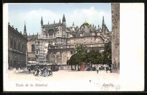 AK Sevilla, Vista de la Catedral