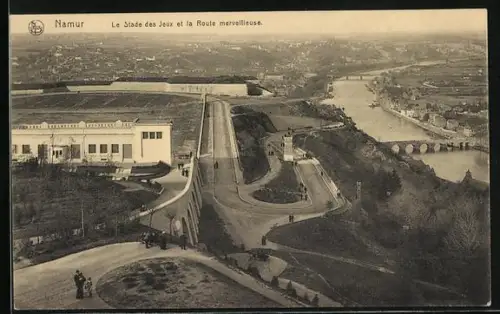 AK Namur, Le Stade des Jeux et la Route Merveilleuse