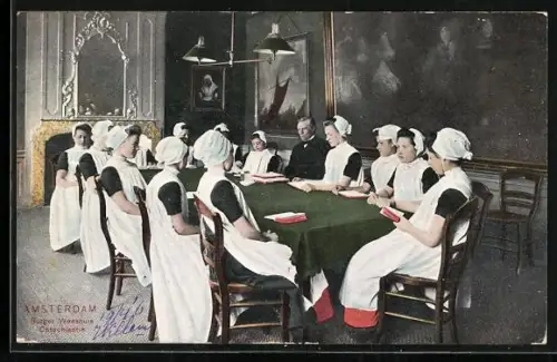 AK Amsterdam, Burger Weeshuis, Catechisatie