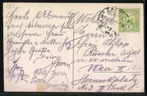 AK Zagreb, Jelacicev trg., Händler auf dem Marktplatz