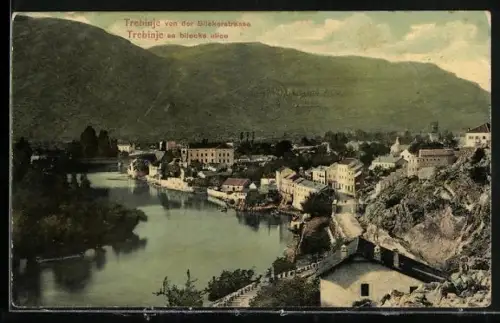 AK Trebinje, sa bilecke ulice-von der Bilekerstrasse