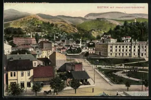 AK Bistrik, Totalansicht mit Franz-Josef-Kaserne