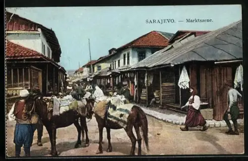 AK Sarajewo, Marktscene