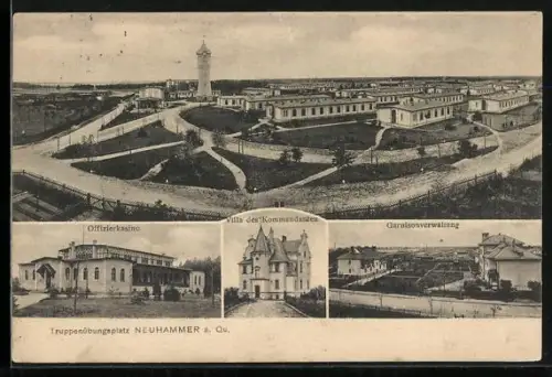 AK Neuhammer, Truppenübungsplatz, Garnisonverwaltung, Offizierkasino