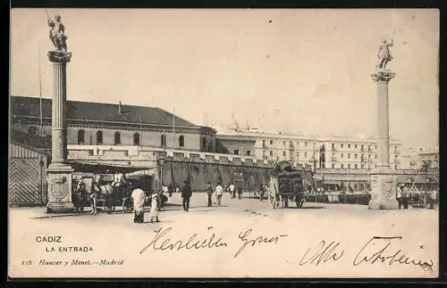 AK Cadiz, La Entrada con gente