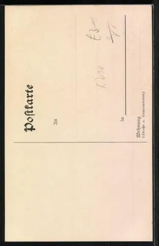 Passepartout-AK Portrait Otto von Guericke, Deutscher Politiker