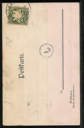 AK Wanderer schielt durch ein Fenster, Fensterl`n