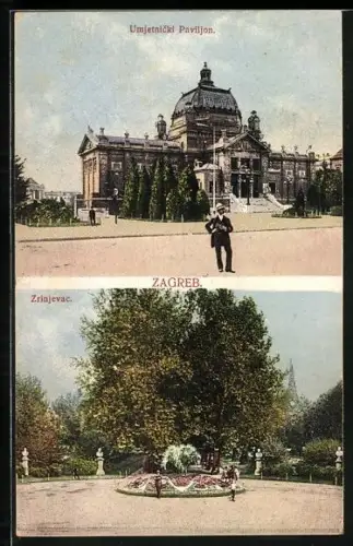 AK Zagreb, Umjetnicki Paviljon, Zrinjevac