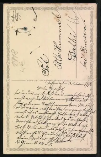 AK Kopf eines Bernhardiners