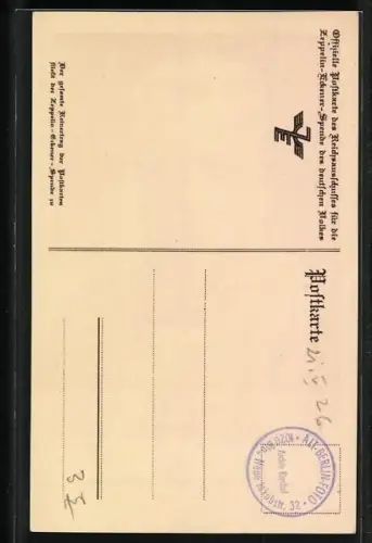 AK Hugo Eckener, Nachfolger Zeppelins