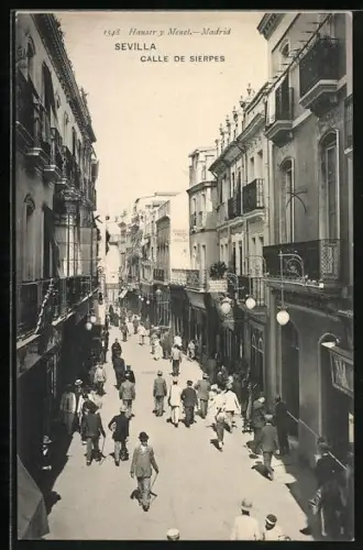 AK Sevilla, Calle de Sierpes