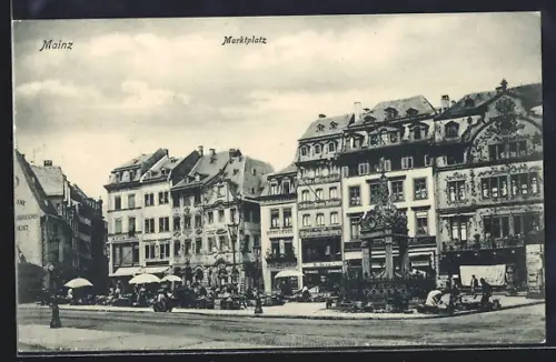AK Mainz, Marktplatz
