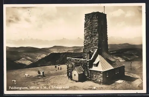 AK Feldberg /Schwarzwald, Feldbergturm