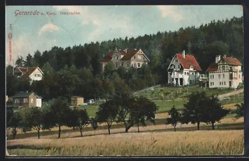AK Gernrode a. Harz, Osterhöhe