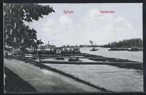AK Speyer, Schiffbrücke