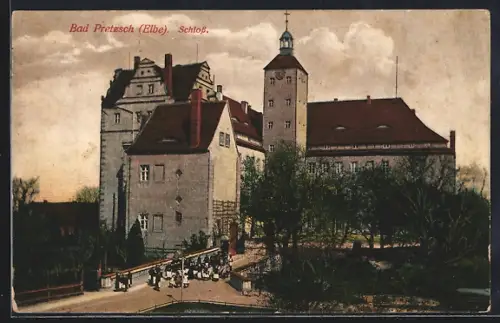 AK Bad Pretzsch /Elbe, Schloss