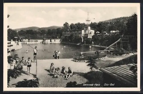 AK Gernrode /Harz, Otto-Bad