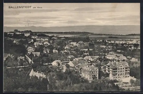 AK Ballenstedt am Harz, Stadtansicht