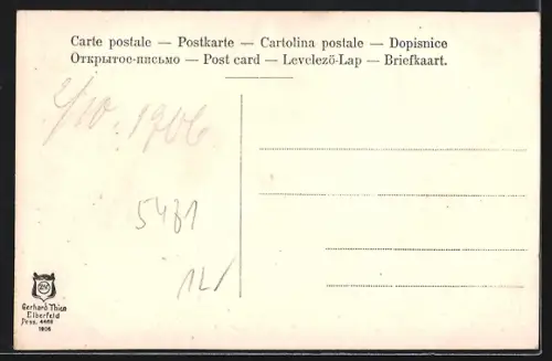 AK Rech / Ahr, Ortsansicht im Tal