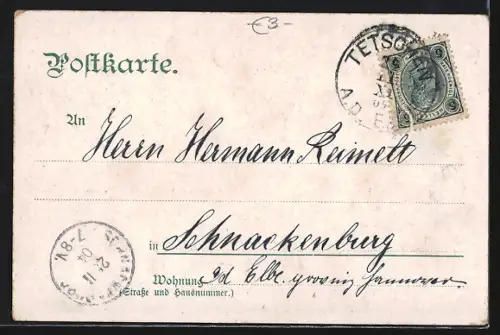 AK Berlin, Dom mit Kaiser Wilhelmbrücke