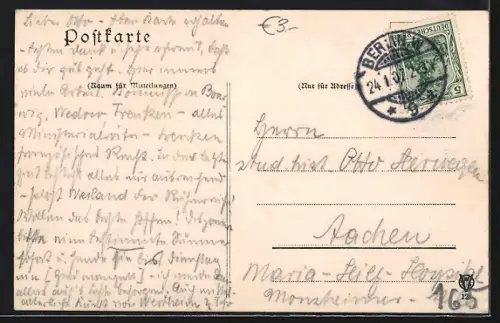 AK Berlin, Burgstrasse, Neuer Dom