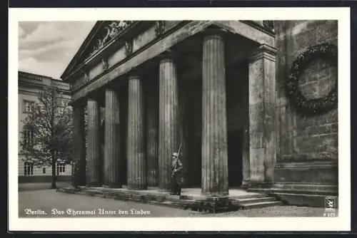 AK Berlin, Ehrenmal Unter den Linden