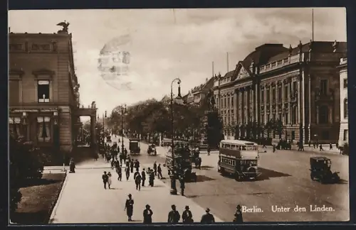 AK Berlin, Unter den Linden