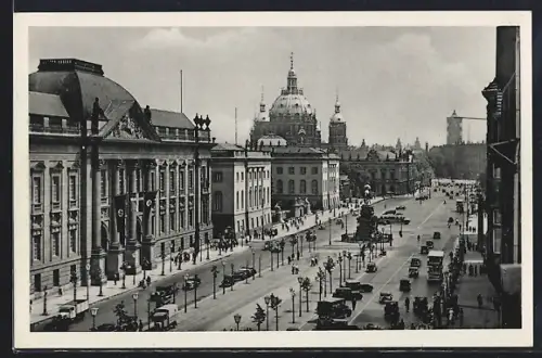 AK Berlin, Unter den Linden, Berliner Dom, 