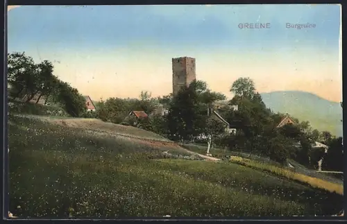 AK Greene, Burgruine