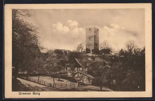 AK Greene, Burg