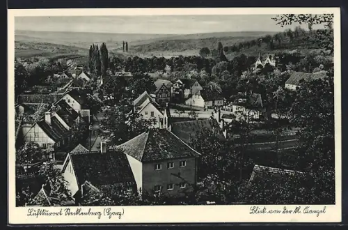 AK Stecklenberg /Harz, Blick von der kl. Kanzel
