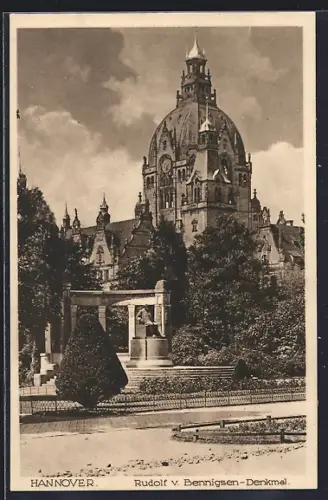 AK Hannover, Rudolf v. Bennigsen-Denkmal