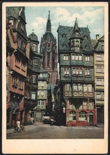 AK Alt-Frankfurt, Alter Markt, Dom