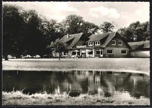 AK Hünzingen ü. Walsrode, Restaurant Forellenhof Hünzingen, Bes. Fritz Fuhrhop