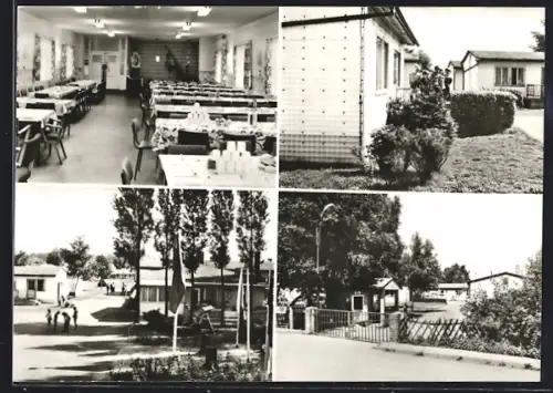 AK Neudorf /Quedlinburg, Kinderferienlager Fritz Weineck, VEB Karosseriewerk Halle