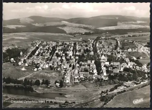 AK Clausthal-Zellerfeld /Harz, Ortsansicht