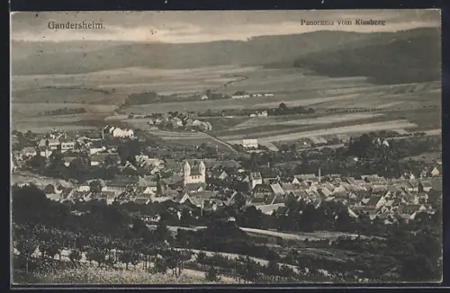 AK Gandersheim, Panorama vom Klusberg
