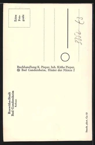 AK Bad Gandersheim, Rathaus