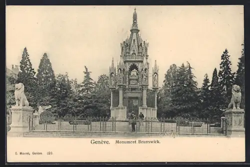 AK Genève, Monument Brunswick