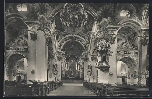 AK Einsiedeln, Inneres der Kirche