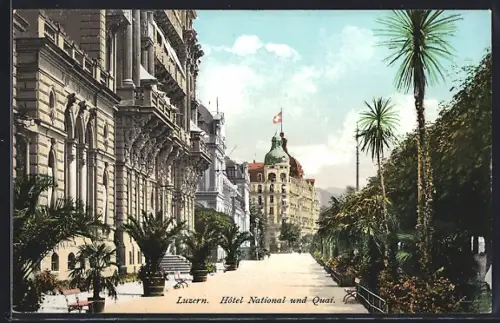 AK Luzern, Hotel National & Quai