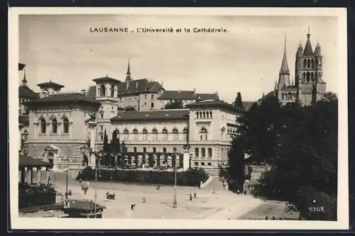 AK Lausanne, L`Université et la Cathedrale