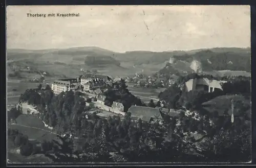 AK Krauchthal, Panorama mit Thorberg