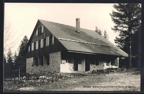 AK Orvin, Bieler Naturfreundehütte