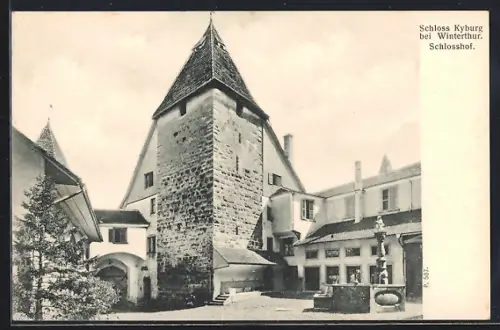 AK Winterthur, Schloss Kyburg, Schlosshof